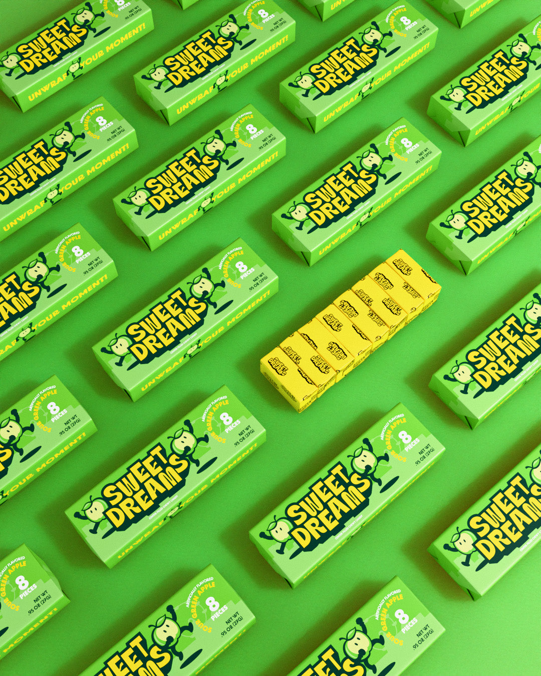 GREEN APPLE CANDY