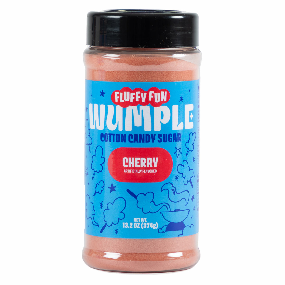 Cherry Flavor Cotton Candy Sugar | 1 Pack