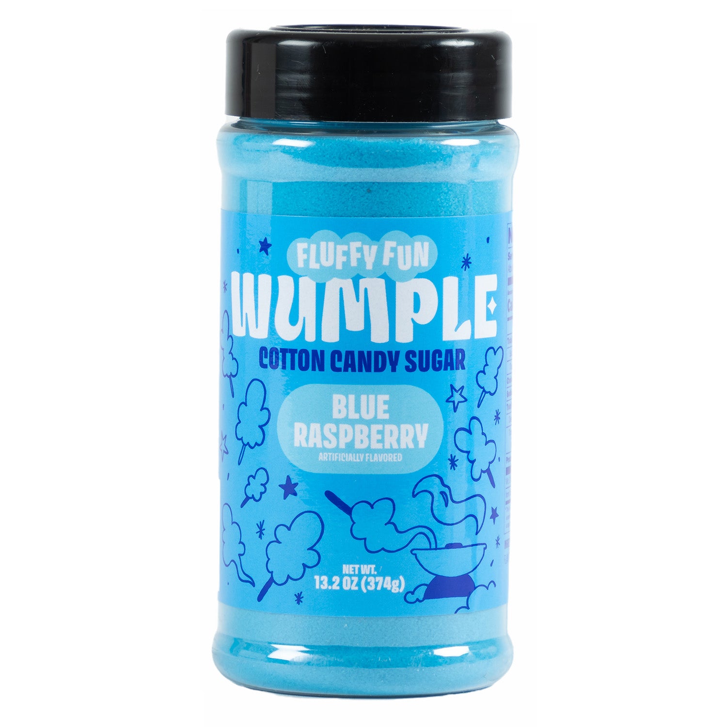 Blue Raspberry Flavor Cotton Candy Sugar | 1 Pack